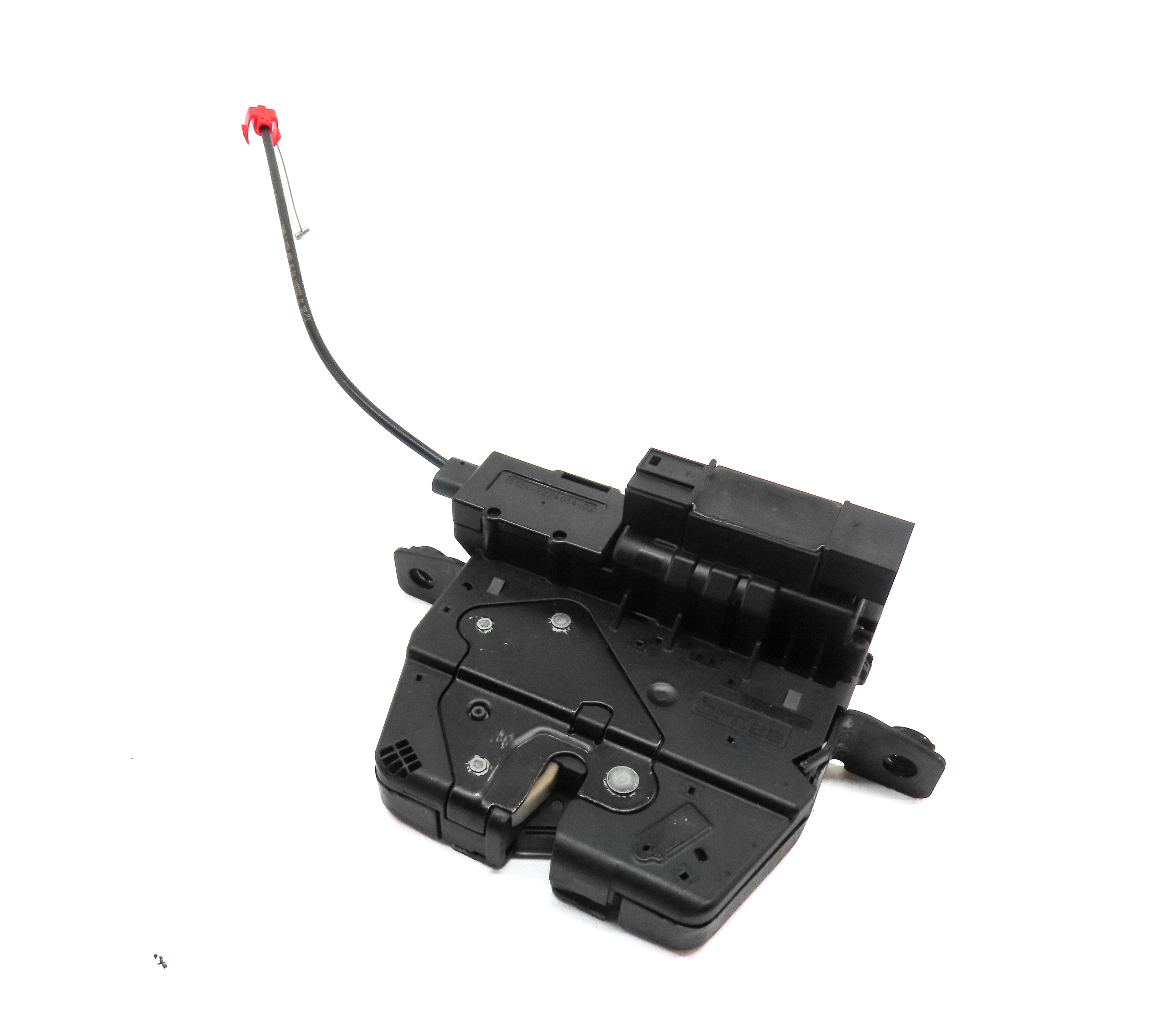 2012 BMW 550I (F10) REAR TRUNK LID LOCK LATCH ACTUATOR w/ CABLE — exact item pictured